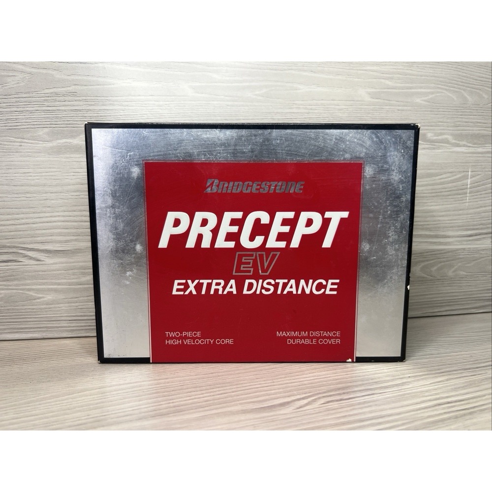 Bridgestone Precept EV Extra Distance Golf Balls - 12 Count